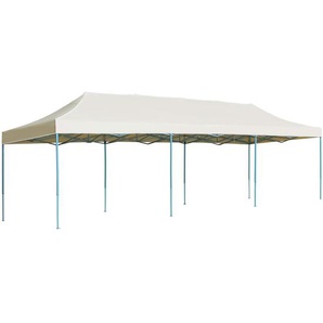 Faltzelt Pop-Up Partyzelt 3 x 9 m Creme