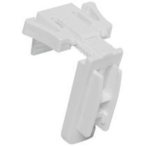 Falzklemmträger Plissee Concept Kunststoff Weiß