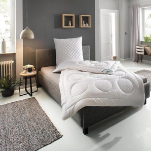 fan Naturfaserbettdecke Baumwolle, Füllung: 100% Baumwolle, Bezug: 100% Baumwolle, Bettdecke in 135x200 cm und weiteren Größen, für Sommer oder Winter