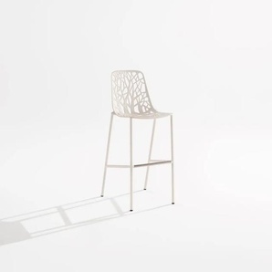 Fast Forest Barhocker hohe Rückenlehne | Weiß
