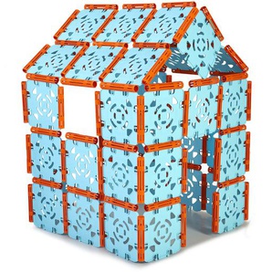 FEBER Spielhaus »Build on«, Bauspielzeug mit vielen Gestaltungsmöglichkeiten