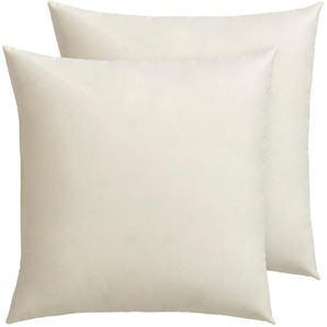 Federkopfkissen OTTO KELLER Annabelle Kopfkissen Gr. B/L: 50 cm x 50 cm, Baumwolle, 2 St., beige (creme) Allergiker Kopfkissen in vielen verschiedenen Größen erhältlich. Von 40x40 bis 80x80cm