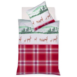 Feinbiber Winter-Bettwäsche Bed Art S 100% Baumwolle