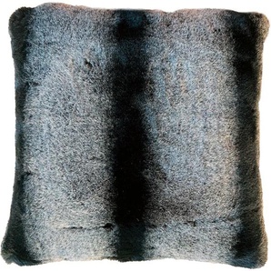 Fellkissen STAR HOME TEXTIL Rion Dekokissen_Sitzkissen_Kissenhüllen Gr. 1 St., schwarz Dekokissen extrem schöner Glanz