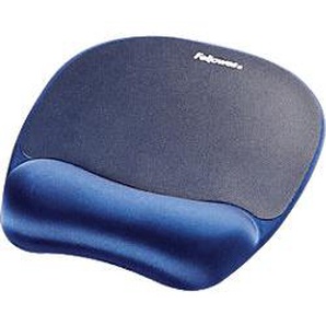 Fellowes Handgelenkauflage mit Mauspad Memory Foam Blau 4858497