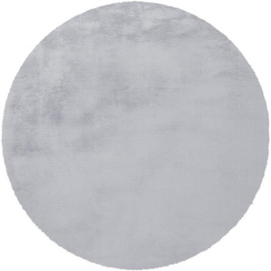 Fellteppich Alvin, andas, rund, Höhe: 45 mm, Teppich-Kaninchenfell-Optik, Kunstfell