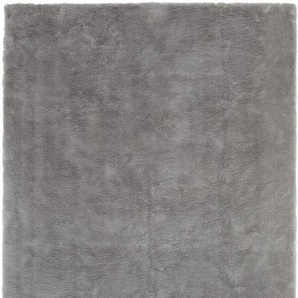 Fellteppich ANDIAMO Lamm Fellimitat Teppiche Gr. B/L: 165 cm x 230 cm, 20 mm, 1 St., grau (taupe) Esszimmerteppiche Kunstfell, sehr weicher Flor, waschbar