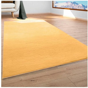 Fellteppich Kunstfell Soft 380, Paco Home, rechteckig, Höhe: 19 mm, Langflor, Kuschelteppich - besonders weich, Uni-Farben