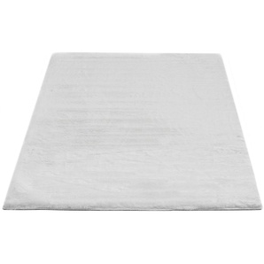 Fellteppich LUXOR LIVING Novara Teppiche Gr. B/L: 160 cm x 230 cm, 30 mm, 1 St., weiß Esszimmerteppiche Kunstfell, Kaninchenfell-Haptik, besonders weicher Hochflor