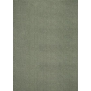 Novel Fellteppich Relax, Grün, Textil, Uni, rechteckig, 120x160 cm, Bsci, für Fußbodenheizung geeignet, Teppiche & Böden, Teppiche, Fellteppiche