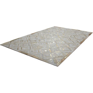 Fellteppich Scarllet 410, calo-deluxe, rechteckig, Höhe: 8 mm, echtes Rinderfell, Wohnzimmer