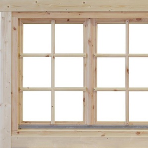 Fenster WOLFF Alina 44 Gr. B/H: 129 cm x 100 cm, beige (natur) Fenster BxH: 129x99,6 cm