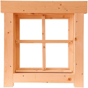 Fenster WOLFF Tanja 44 Gr. B/H: 54 cm x 54 cm, beige (natur) Fenster BxH: 54x54 cm