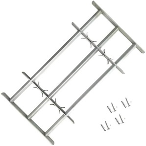 Fenstergitter Verstellbar mit 3 Querstäben 700-1050 mm