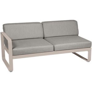 Fermob Bellevie 2 Sitzer Lounge Modul Links Aluminium
