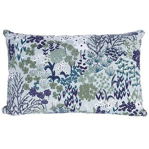 Fermob Decokissen Bouquet Sauvage Champêtre 68x44cm in gletscherminze 100% Baumwolle