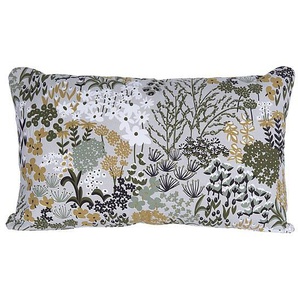 Fermob Decokissen Bouquet Sauvage Champêtre 68x44cm in lehmgrau 100% Baumwolle