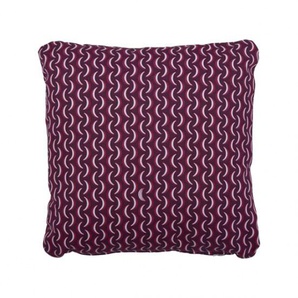 Fermob Decokissen Envie Dáilleurs 44x44cm in pflaume 100% Baumwolle