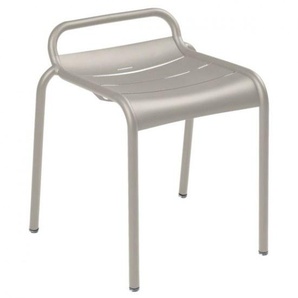 Fermob Hocker Luxembourg Aluminium in lehmgrau