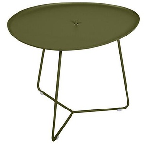 Fermob Niedriger Tisch Cocotte Farbe pesto - Stahl