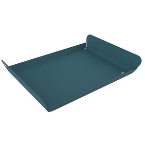 Fermob Tablett Alto 23x17 cm im Farbton acapulcoblau - Stahlblech pulverbeschichtet