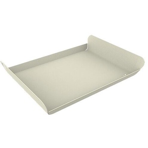 Fermob Tablett Alto 23x17 cm im Farbton lehmgrau - Stahlblech pulverbeschichtet