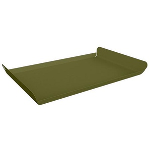 Fermob Tablett Alto 36x23 cm im Farbton pesto - Stahlblech pulverbeschichtet
