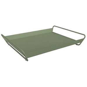 Fermob Tablett Alto 53x38,5 cm im Farbton kaktus - Stahlblech pulverbeschichtet
