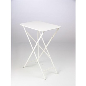 Fermob Tisch Bistro / Floreal in weiss in versch. Größen wählbar, Stahl beschichtet