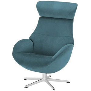 Fernsehsessel mit Memoryfunktion - türkis/petrol - Materialmix - 79 cm - 111 cm - cm 84,0 | Möbel Kraft
