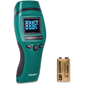 Feuchtigkeitsmesser - Professionelle Anwendung – Präzise – Hochkontrast- lcd mit Hintergrundbeleuchtung