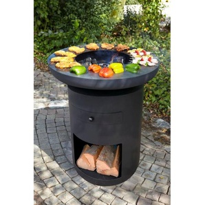 Feuerschale Sioux Grillfass Grillofen Grilltonne Feuerfass Fass - Buschbeck