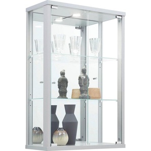 fif möbel Vitrine OPTIMA Hängevitrine/Glasvitrine 2x Glastür,perfekt für Sammler,Sammlervitrine