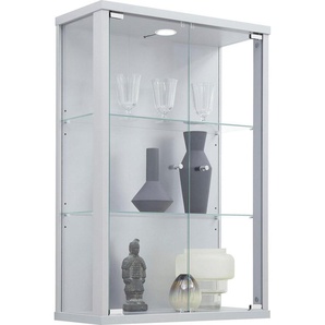 fif möbel Vitrine OPTIMA Hängevitrine/Glasvitrine 2x Glastür,perfekt für Sammler,Sammlervitrine