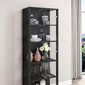 fif möbel Vitrine OPTIMA Standvitrine, Vitrinenschrank, Glasvitrine, Sammlervitrine