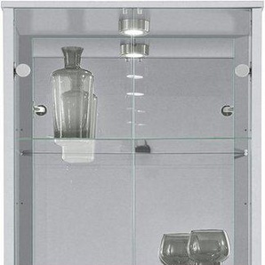 fif möbel Vitrine OPTIMA Standvitrine, Vitrinenschrank, Glasvitrine, Sammlervitrine, LED