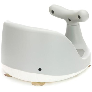 Fillikid Badesitz Wal, Hellgrau, Kunststoff, 20x37.5x30 cm, Pflegen, Baden, Babybadewannen