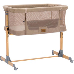 Fillikid Beistellbett Air caramel inkl. Rollen