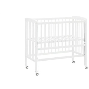 Fillikid Beistellbett  Nino ¦ weiß ¦ Maße (cm): B: 51 H: 91