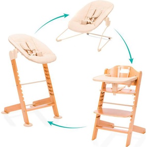 Fillikid Hochstuhl Pia Swing (Set, 3 St), inkl. Neugeborgenenaufsatz und Wippe