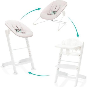 Fillikid Hochstuhl Pia Swing (Set, 3 St), inkl. Neugeborgenenaufsatz und Wippe