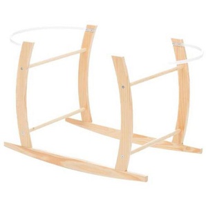 Fillikid Wiegengestell Moses, Natur, Holz, Pinie, massiv, 48x30x88 cm, einfacher Aufbau, Babymöbel, Babybetten, Stubenwagen & Babywiegen