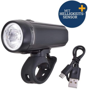 FILMER Fahrrad LED-Frontlicht 40216, Akkubetrieb, 60 Lux