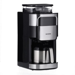 Filterkaffeemaschine mit Edelstahl-Mahlwerk und Thermokanne KA 4814, 1.000 W, mit LED-Touch Display und Timerfunktion