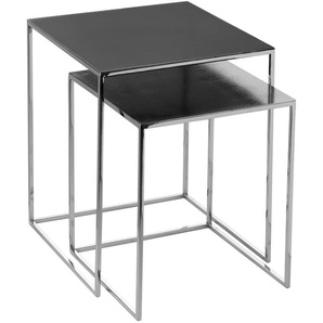Fink Beistelltisch »Loret«, (Set, 2 St.), 2er Set, 35x35x41 & 40x40x48