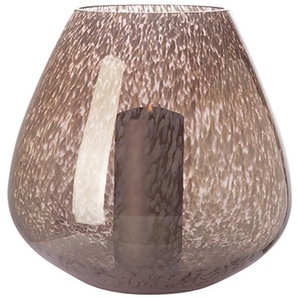Tischvase FINK Nicola Vasen Gr. H: 32,00 cm Ø 33,50 cm, braun Blumenvasen mundgeblasen