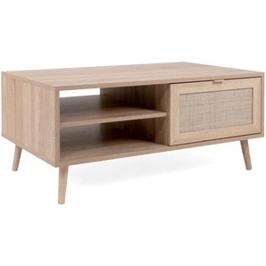 Finori Bali 55A Couchtisch Braun/Kunststoffgriffe/Holzwerkstoff
