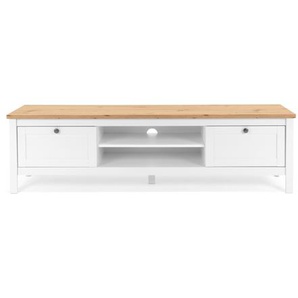 Finori Bergen 55 TV-Board Holzwerkstoff Weiß/Artisan Oak