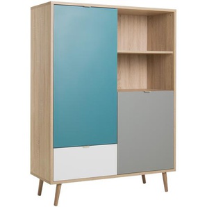Finori Cuba 53 Highboard/Tricolor/Holzwerkstoff