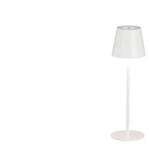Fischer-Honsel Akkutischleuchte - weiß - Materialmix - 11 cm - 36,5 cm - cm 11,0 | Möbel Kraft